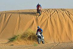 Riding in sand - it&amp;#39;s harder than it looks!