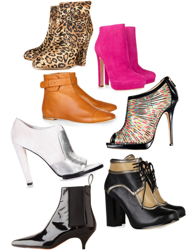 Topshop, Alexander McQueen, Chloe, Jimmy Choo, Alexander Wang, DKNY, Rochas