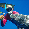 Free-diver-fish